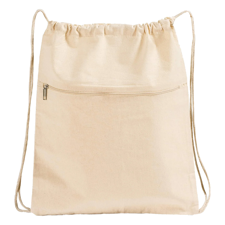 Ferncliff Front-Zip Drawstring Backpack 16