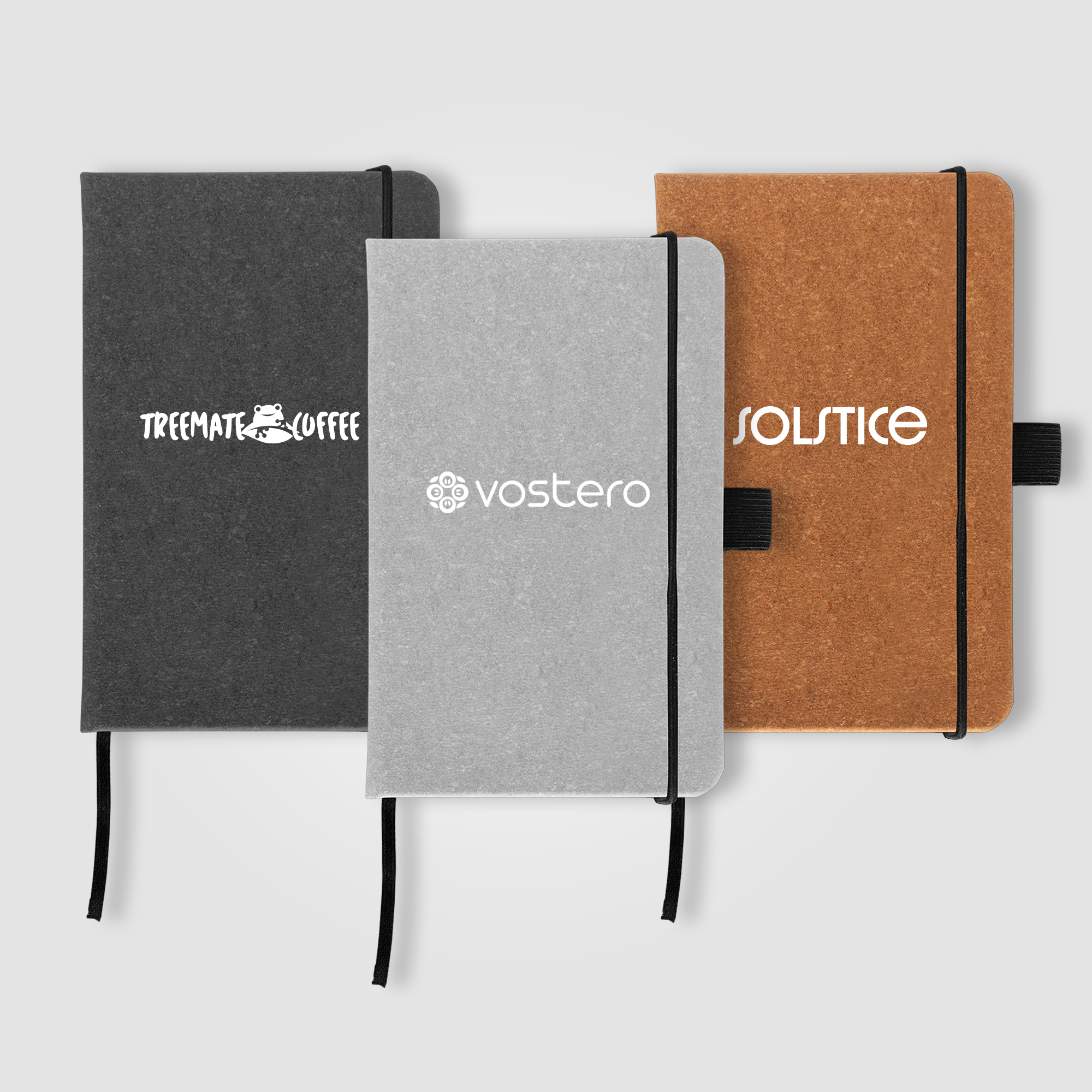 Carson 3.5" x 5.5" Recycled PU Leather Notebook 5