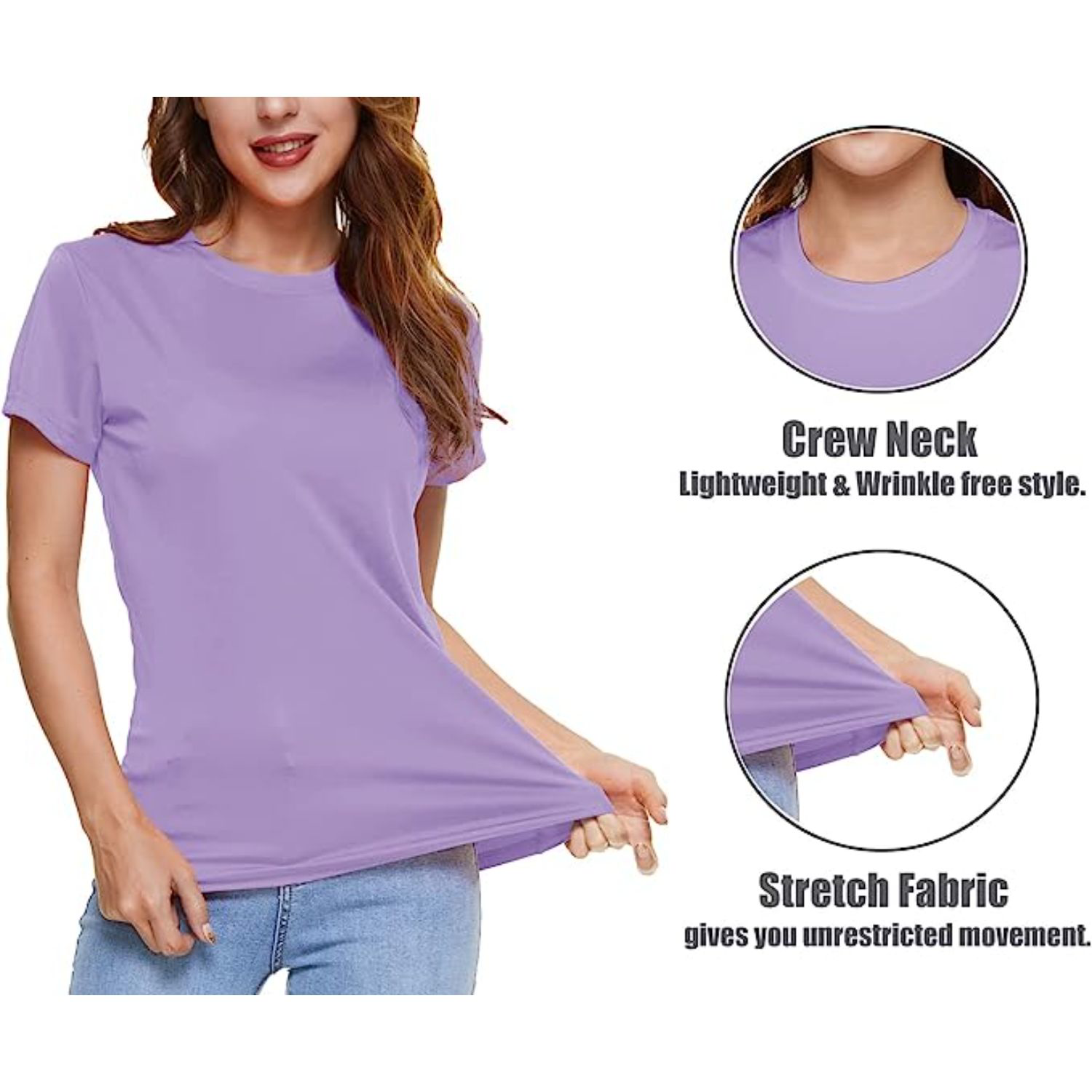REPREVE® - rPET Women's Performance Short Sleeve T-Shirt 5