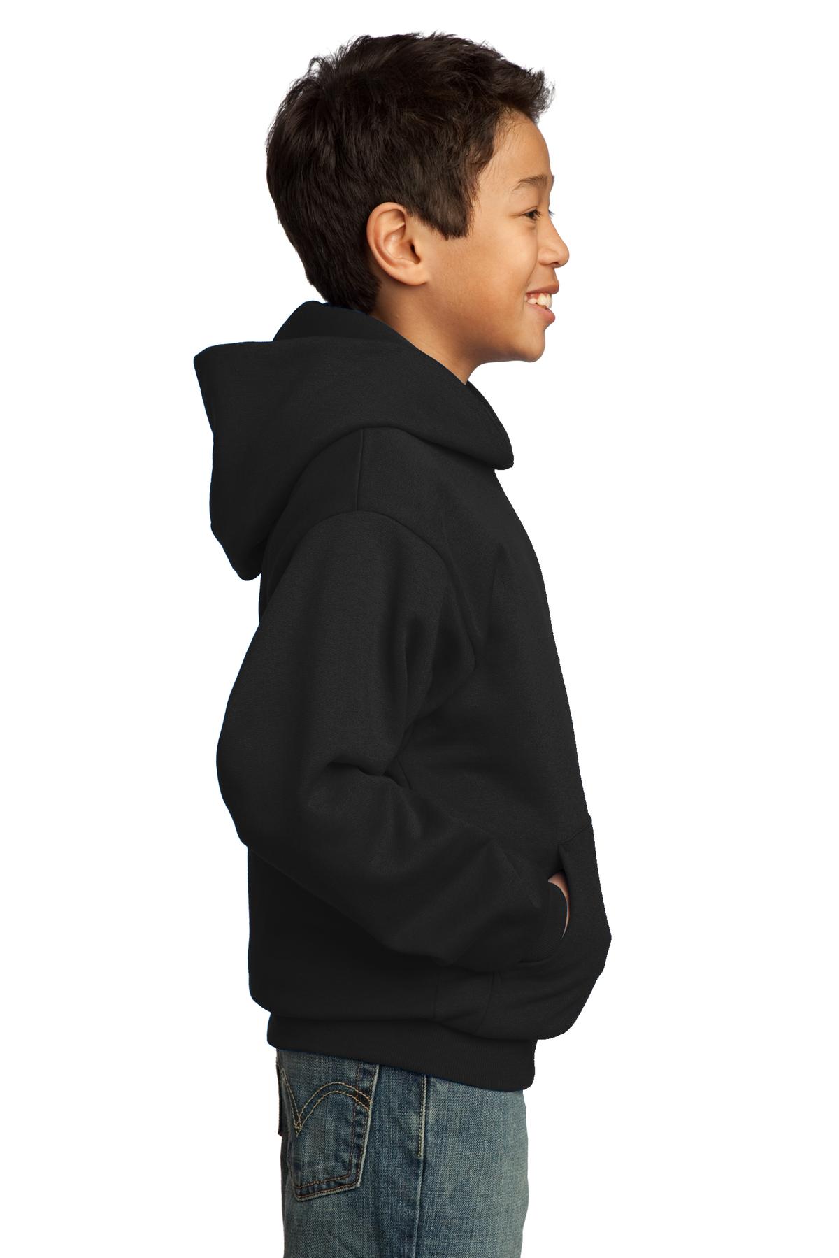 Port & Company® Youth Core Fleece Pullover Hooded Sweatshirt 7