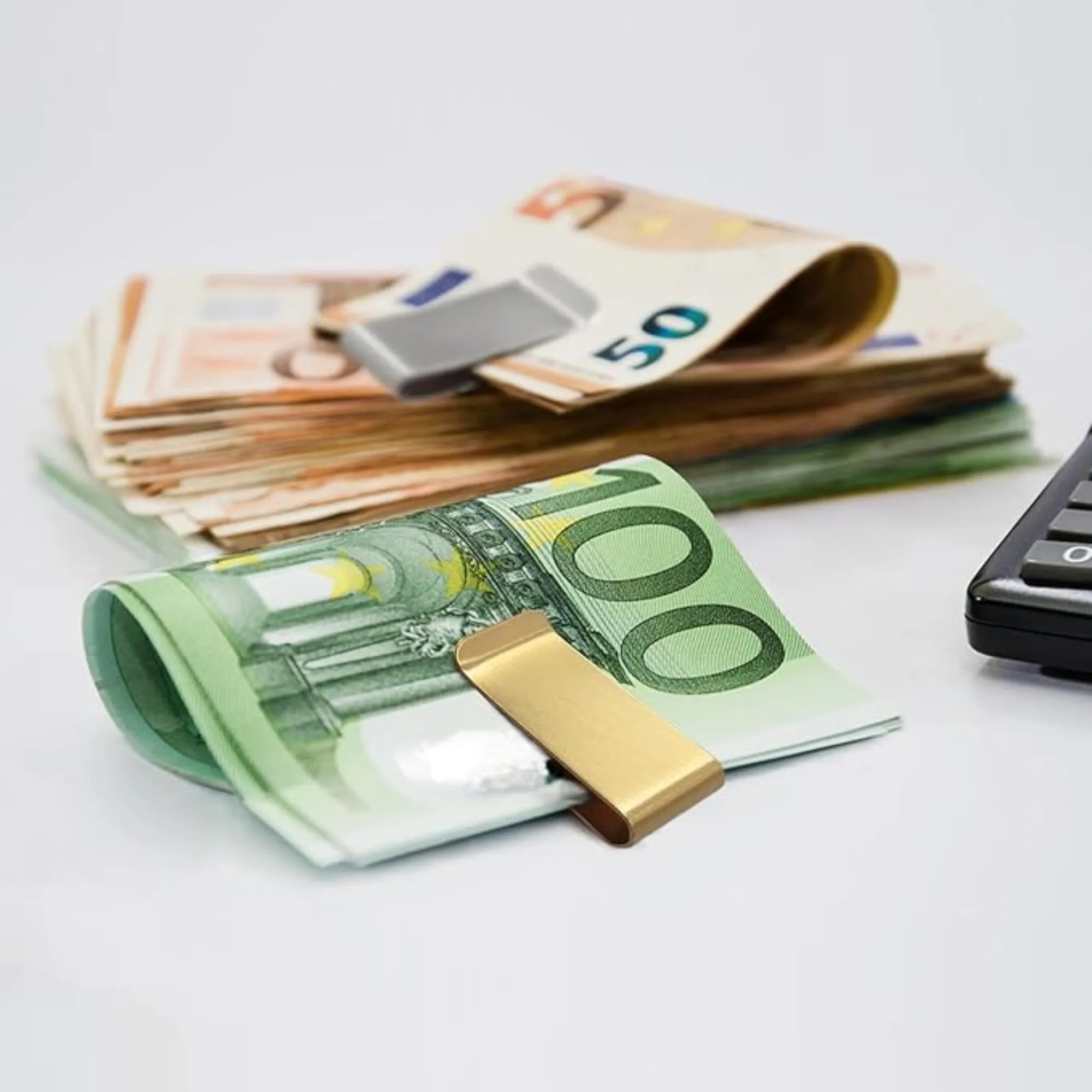 Stainless Steel Tie Clip/Wallet Clip 4