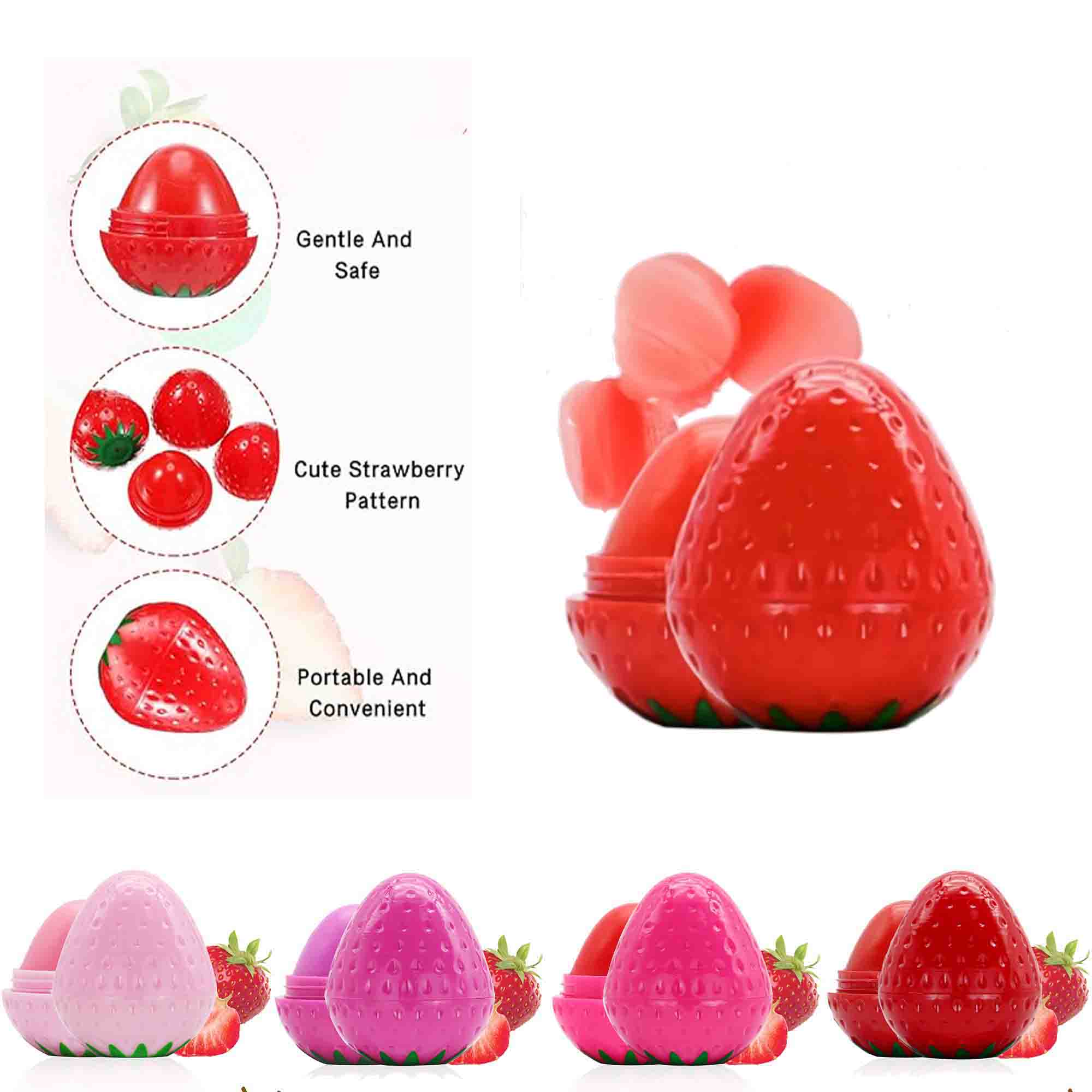 Fruit Flavors Cube Lip Balm 2