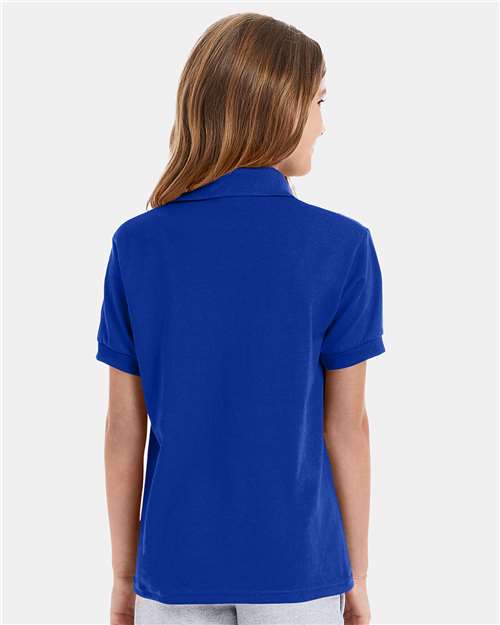 Youth EcoSmart® Jersey Polo - 054Y 79