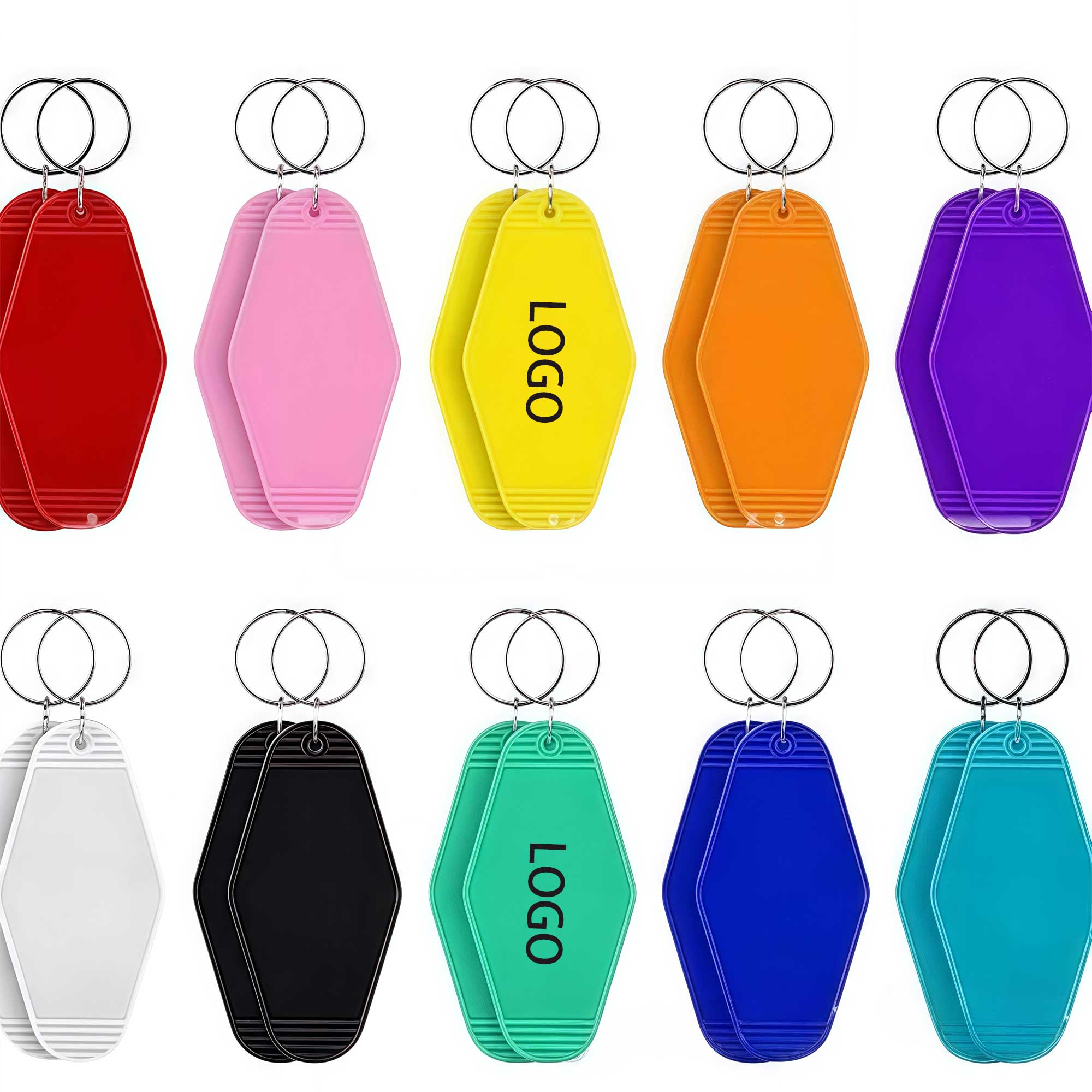 Car Plastic Diamond Key Chain 2