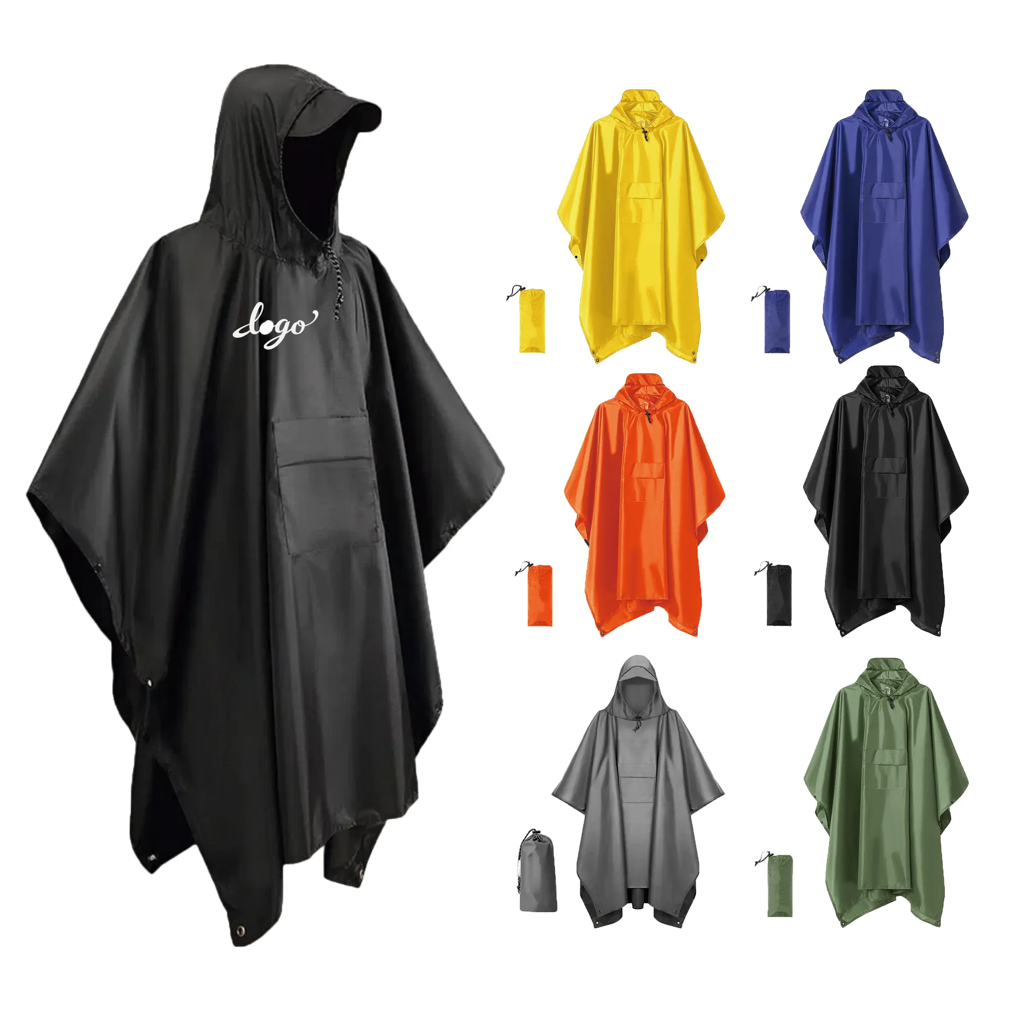 Outdoor Multi-Function Poncho Raincoat