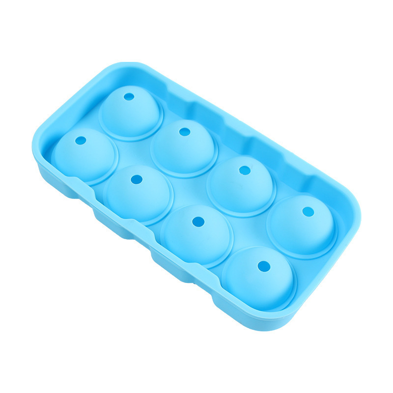 8 Hole Round Ice Cube Mold 8