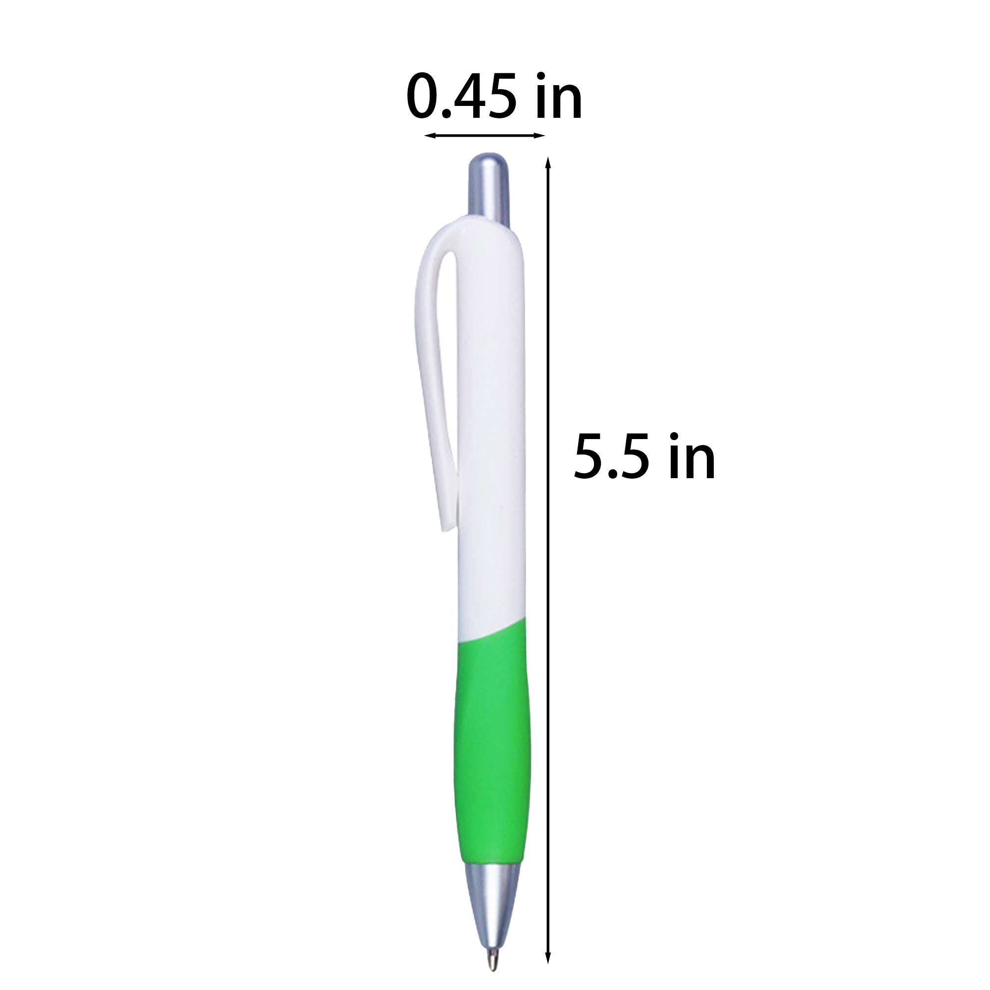 Abs Customizable Two-Tone Grip Pen 2