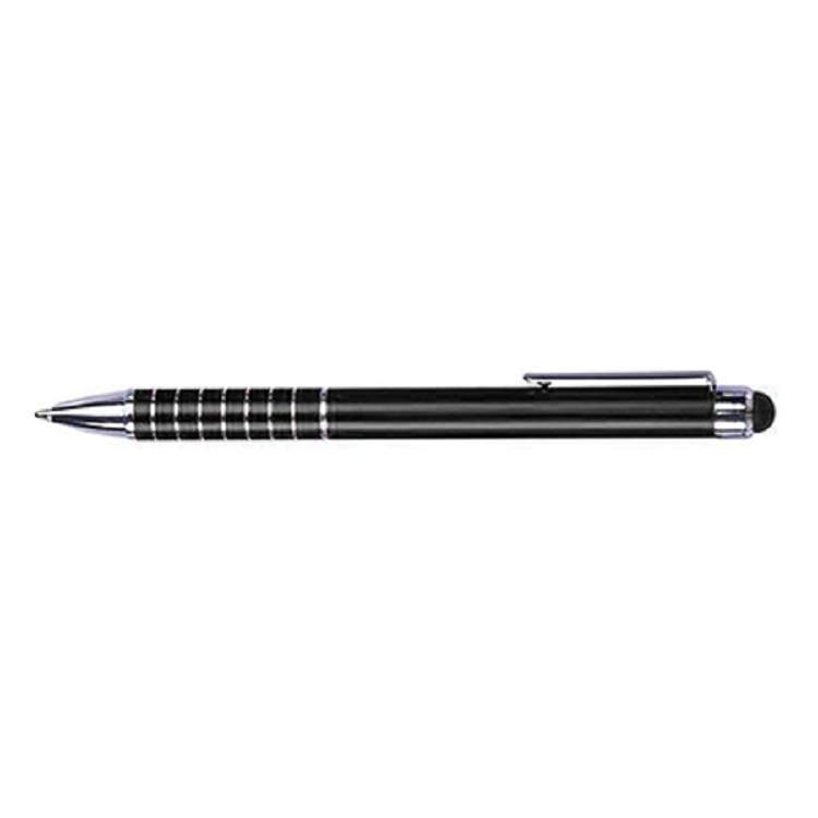 Aluminum Ballpoint Pen W/Color Matching Stylus 12