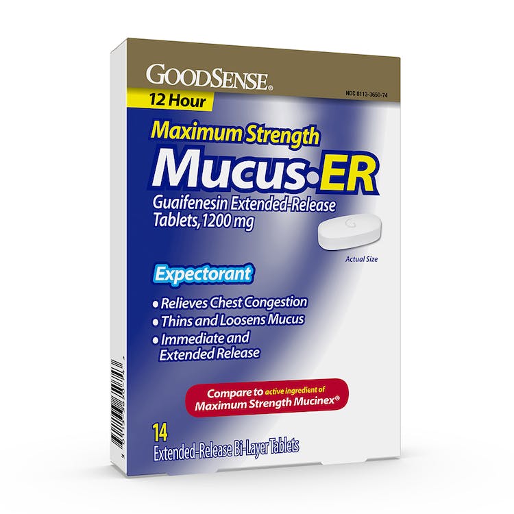 Max Strength Mucus Relief - 12 Hours 14 Pack 1