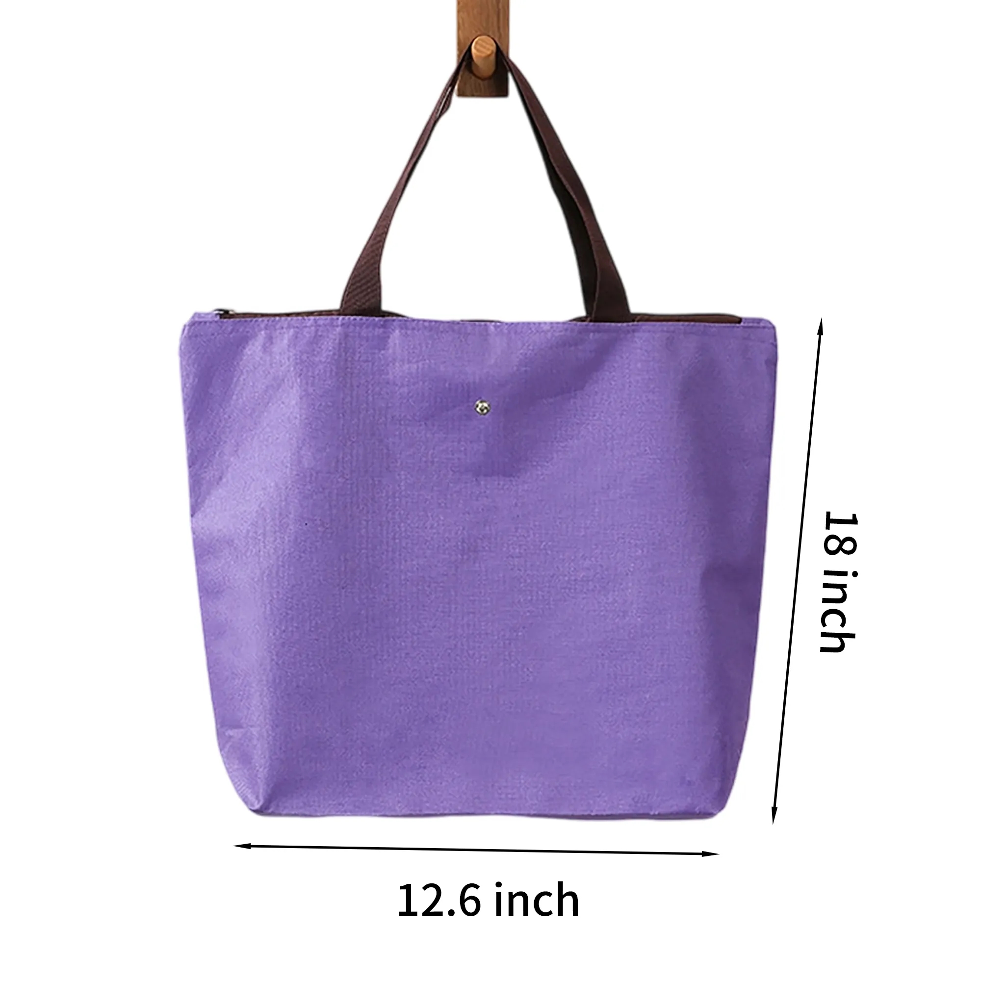 Grocery Tote Bag Oxford Foldable 6