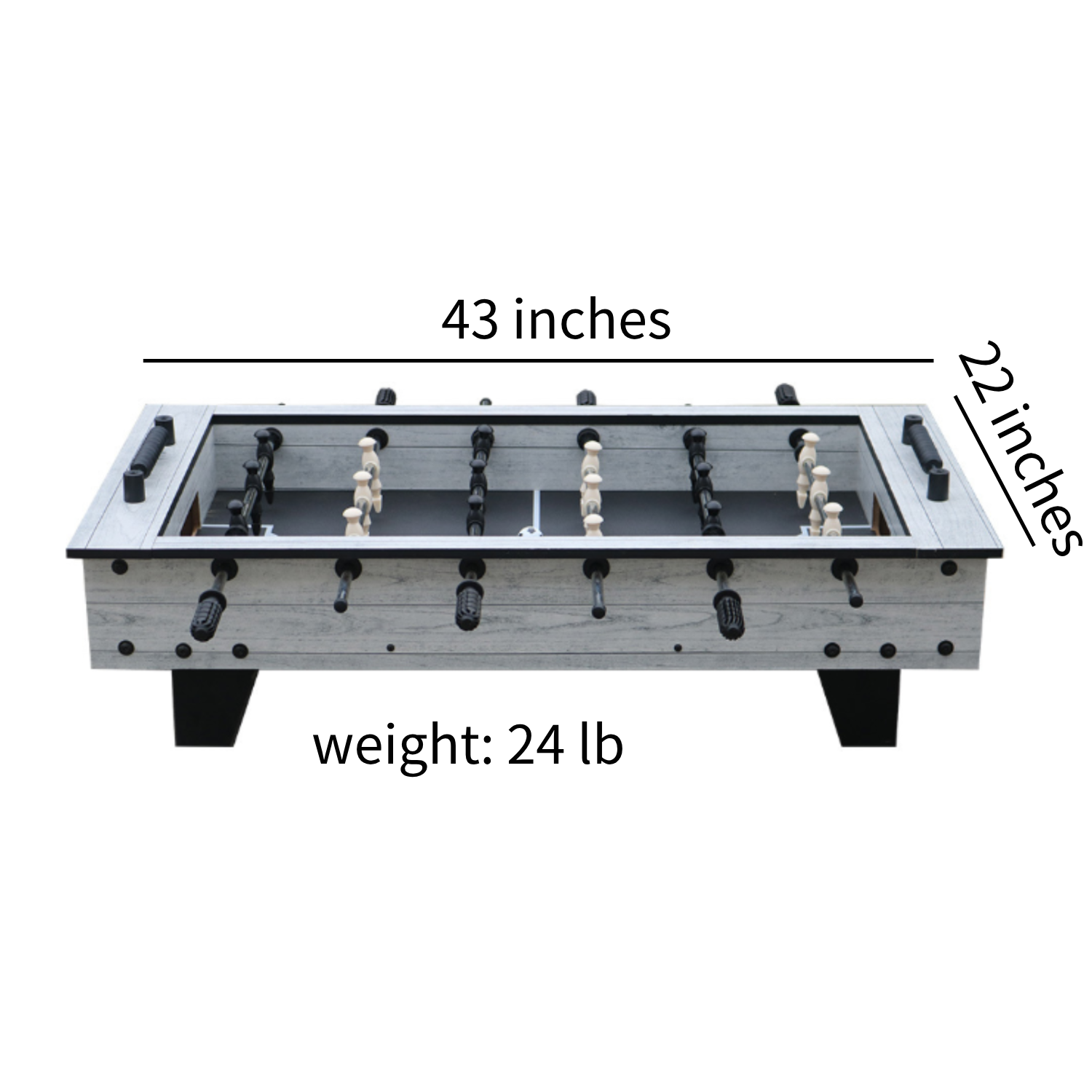 Iteractive Competitive Mini Tabletop Foosball Table 1