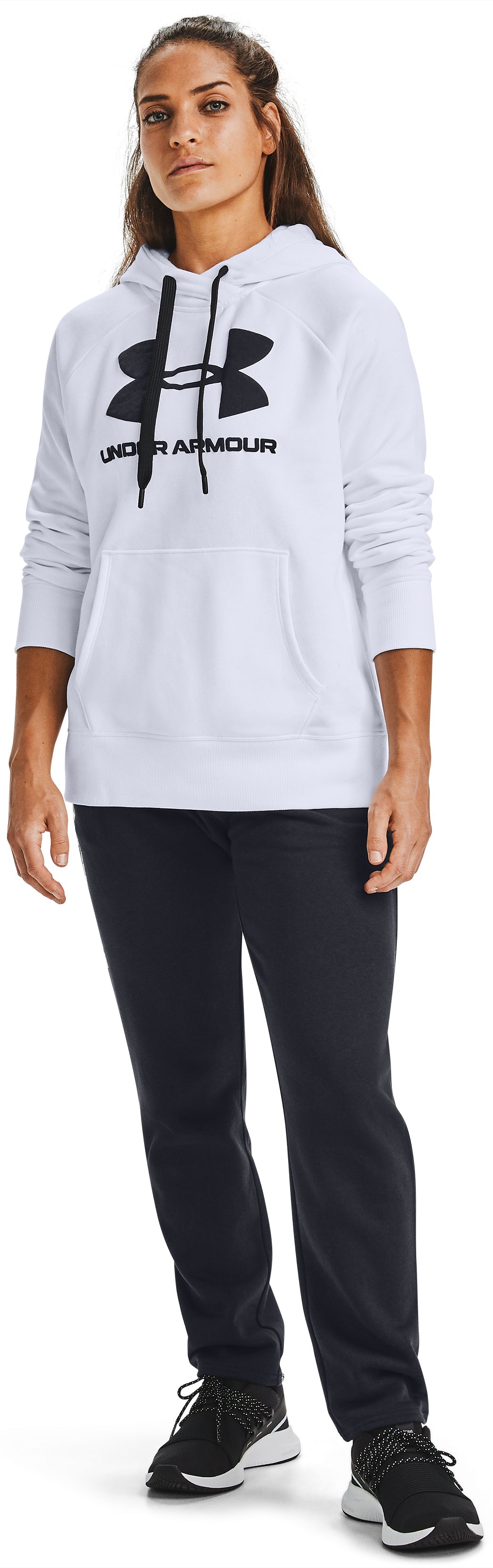 UA Rival Fleece Logo Women's Hoodie 17