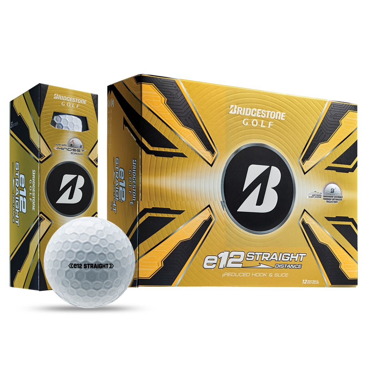 Bridgestone E12 Straight Golf Balls