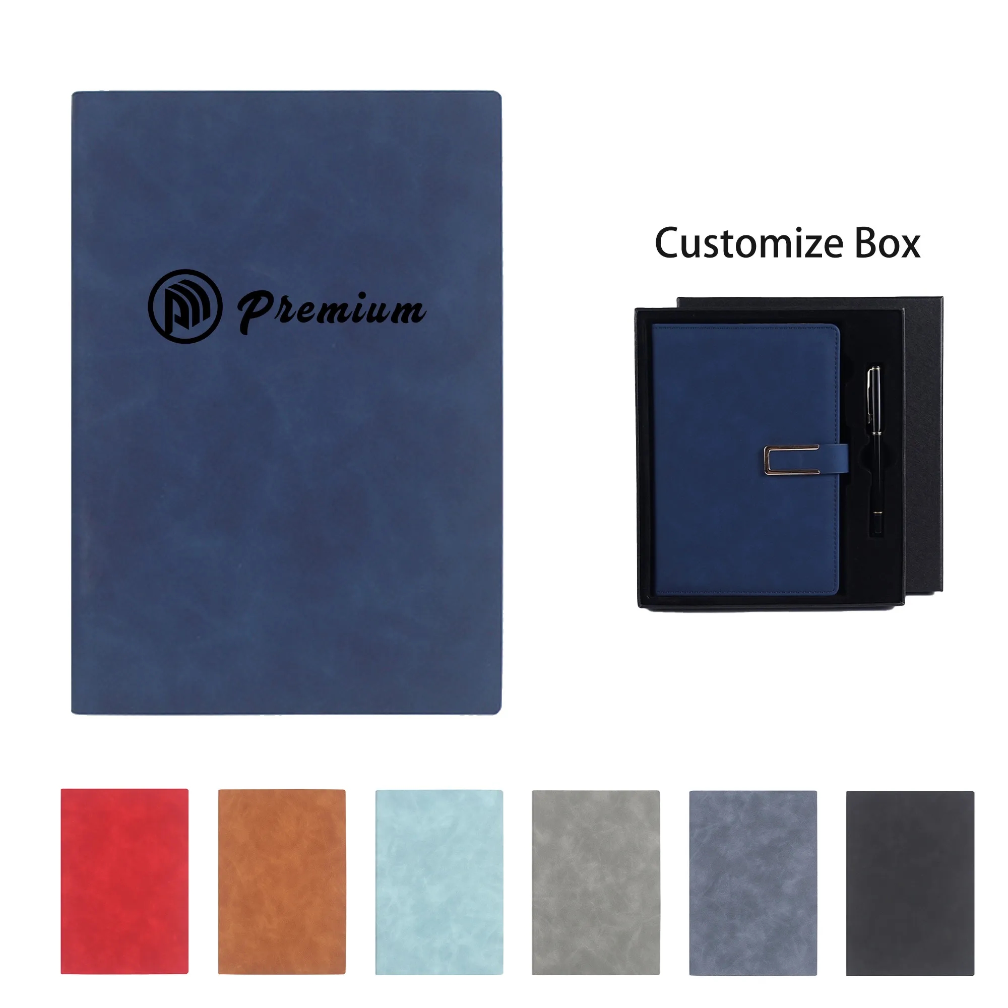 A5 Portable Sheepskin Business Notebook 2