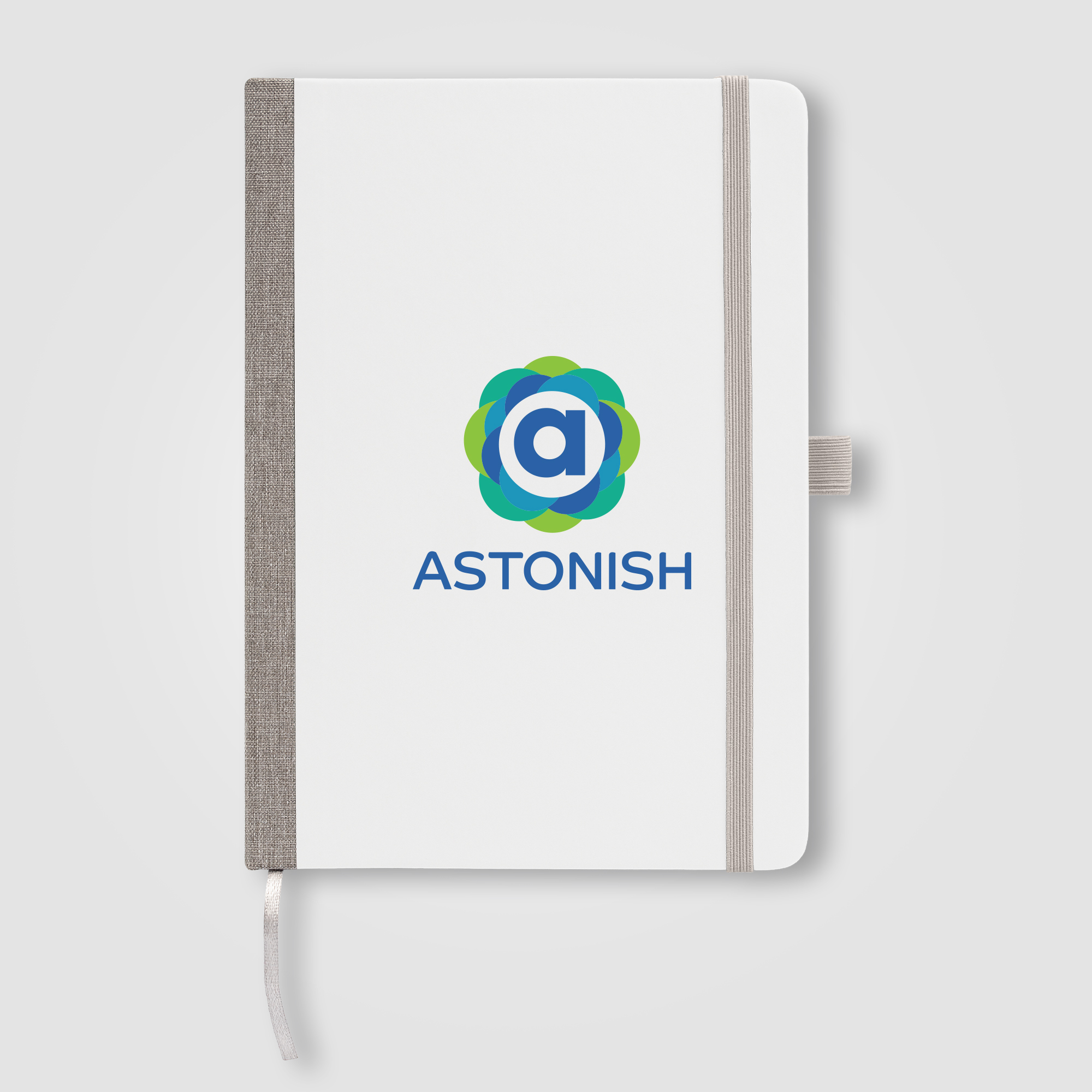 Steinbeck - Recycled Two Tone Hard Cover Notebook 40