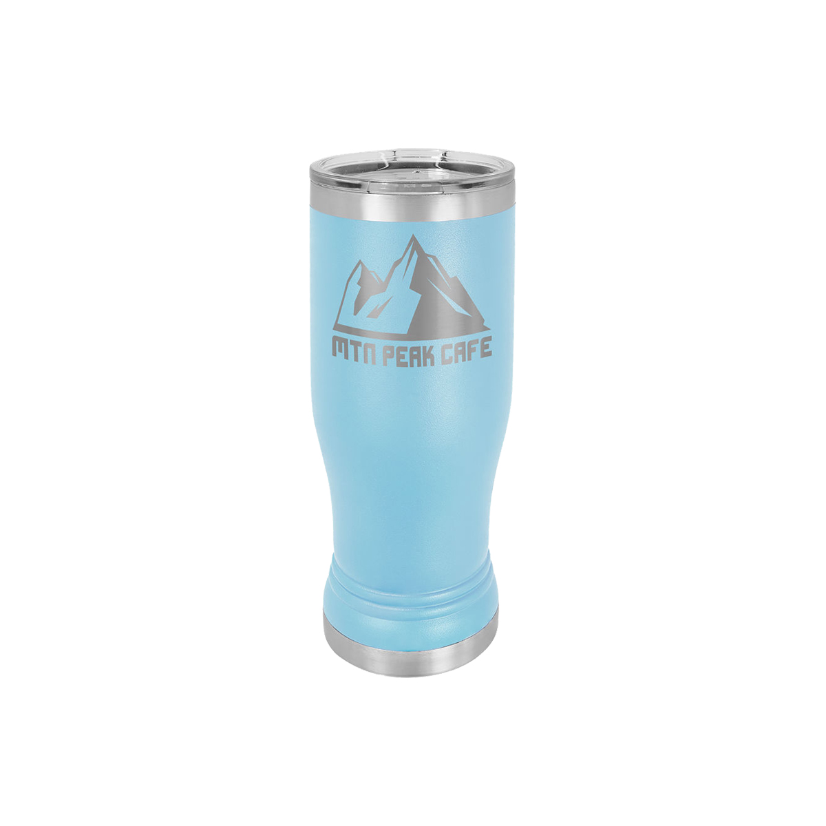 Polar Camel 14oz Stainless Steel Pilsner w/ Clear Lid 29