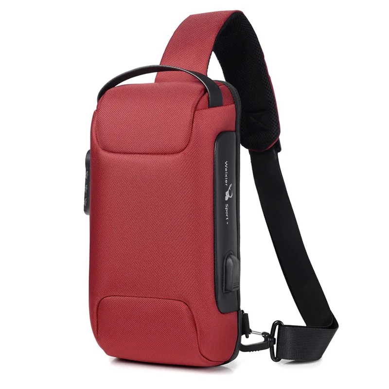 Anti-Theft Sling Bag with Lock 7