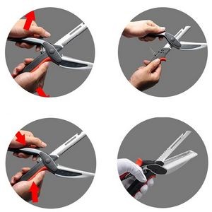 Smart Multifunction Chopping Scissors With Cutting Board 6