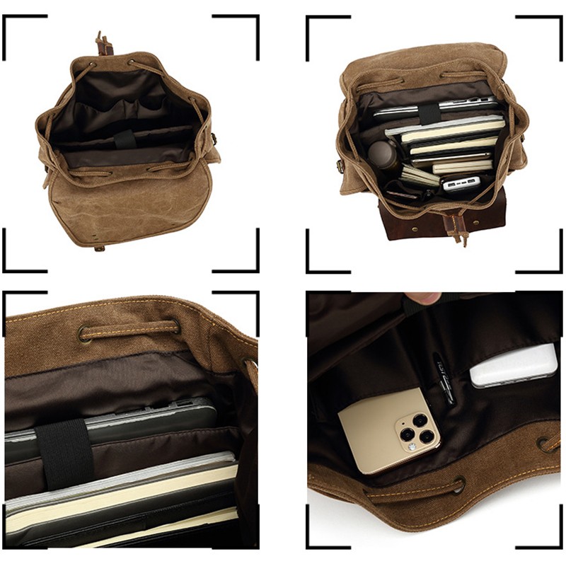 Vintage Travel Rucksack 2