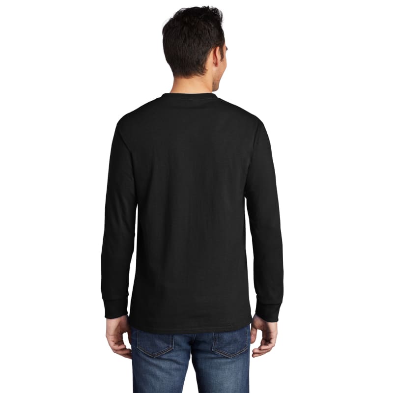 Port & Company Tall Long Sleeve Essential Pocket Tee. 1