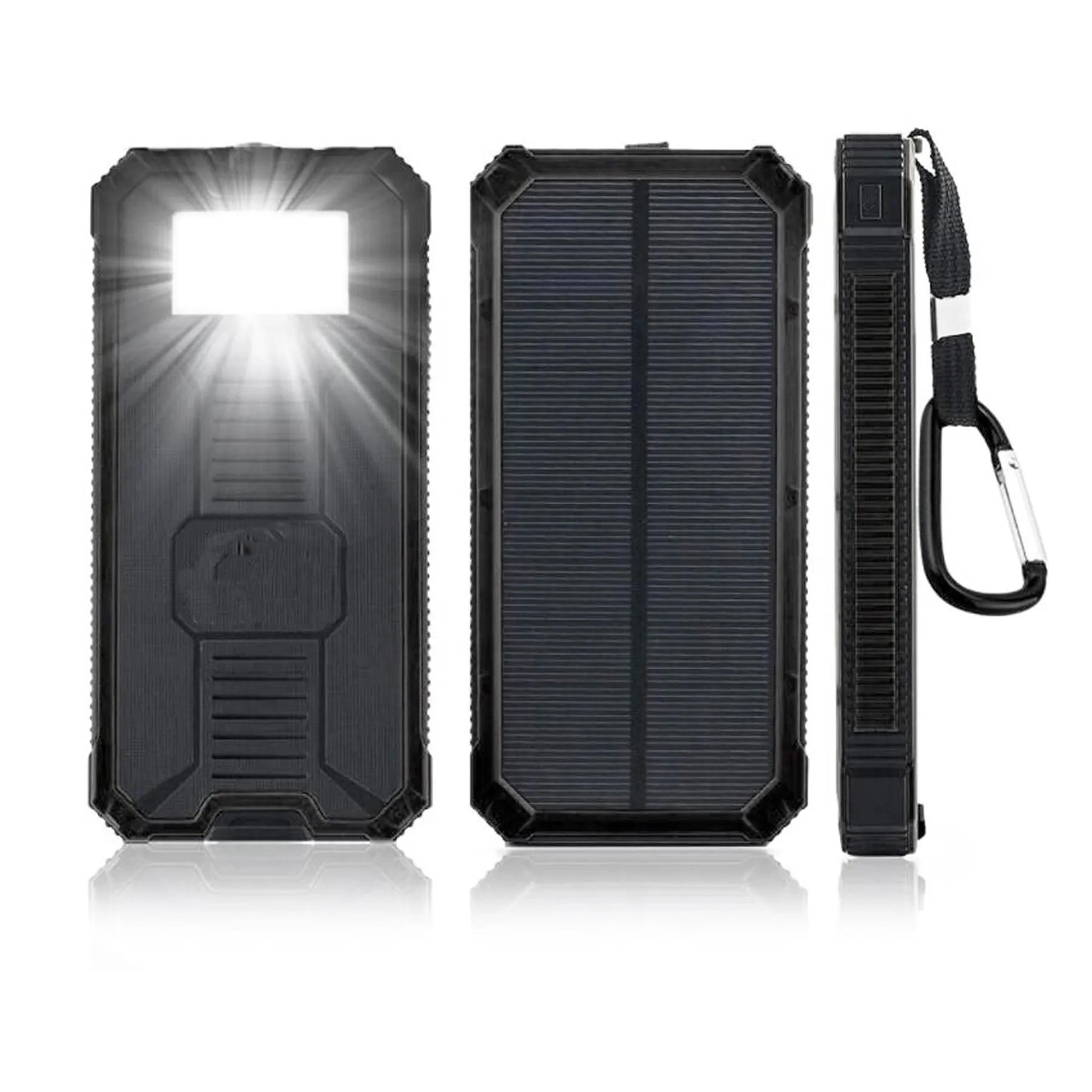 10000mAh Solar Power Bank for Outdoor Camping 1