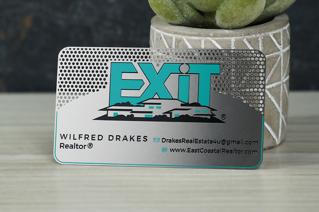 Stainless Steel Business Cards 2