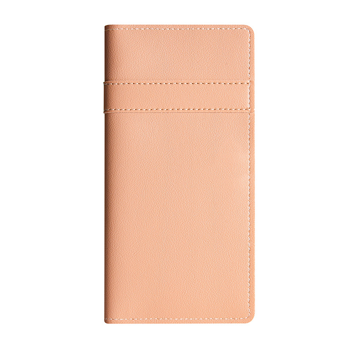 Imitation cowhide simple ultra-thin women's long wallet 6