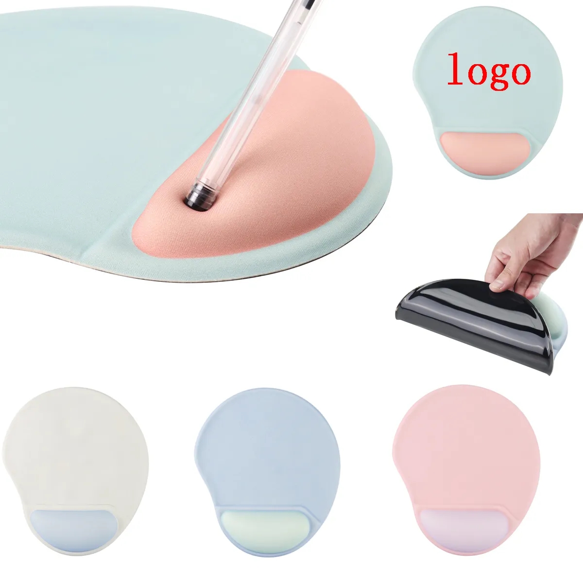 Wrist Support Silicone Mouse Pad 1