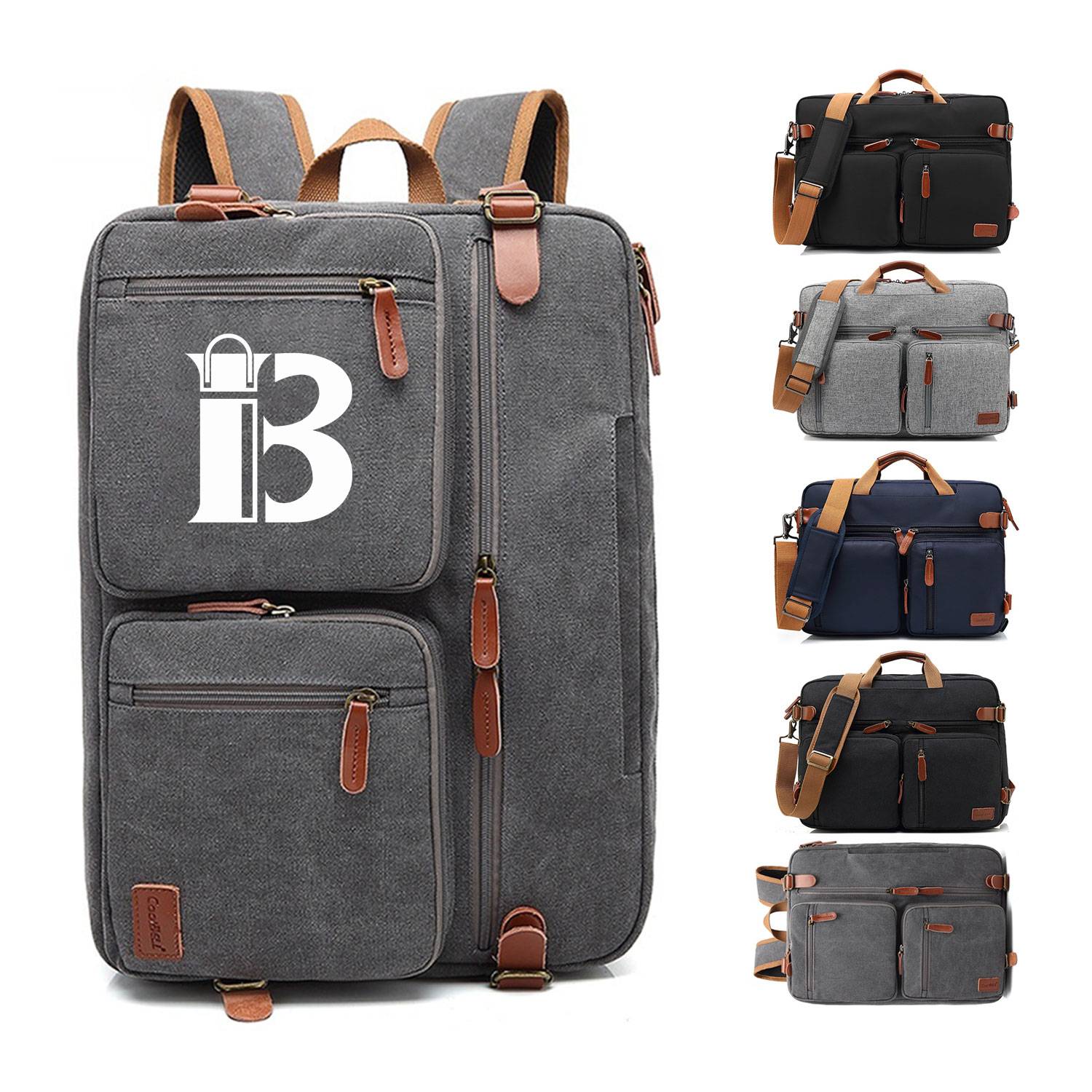 15.6 inch Polyester Laptop Briefcase messenger bag
