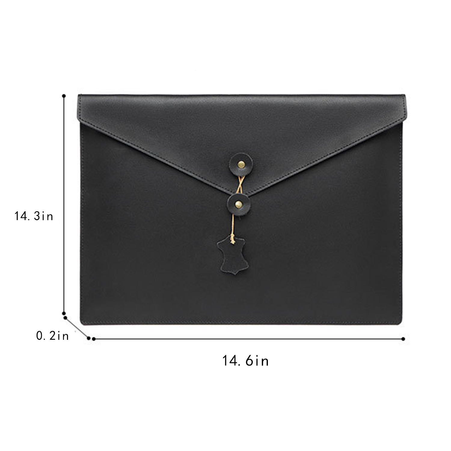 Genuine leather A4 Laptop Bag 4