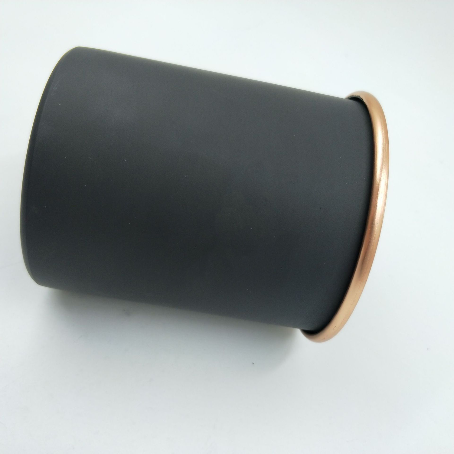 Outdoor Portable Black Spray Painted Mug 4