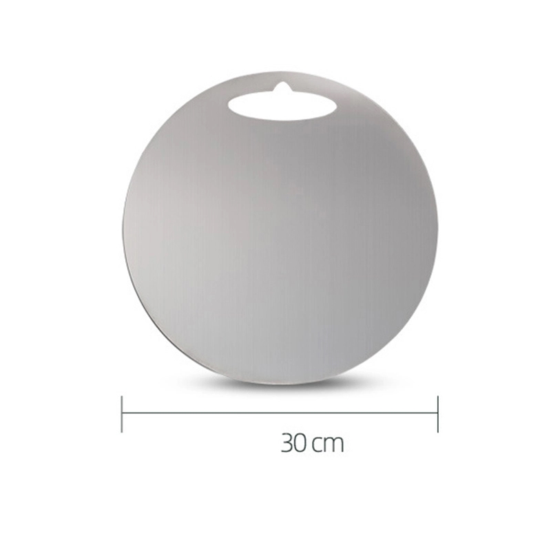 Non-Slip Stainless Steel Cutting Board 5