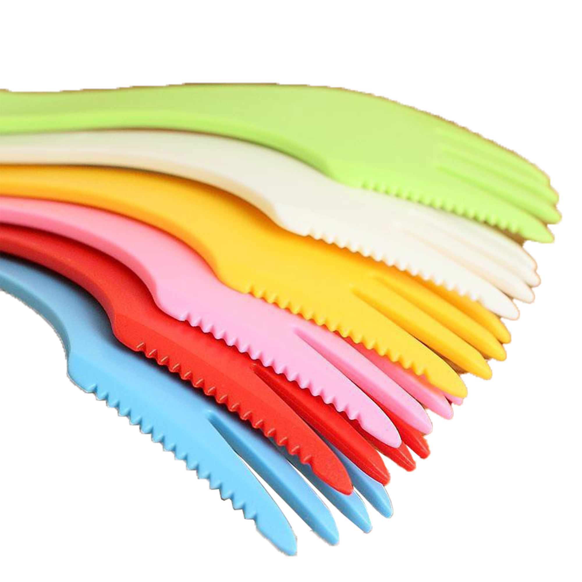 Plastic Dual-Ended All-In-One Knife, Fork & Spoon 8