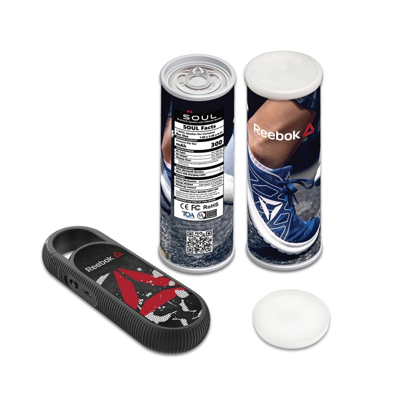 Soul Speaker with Branded Can Packaging 3