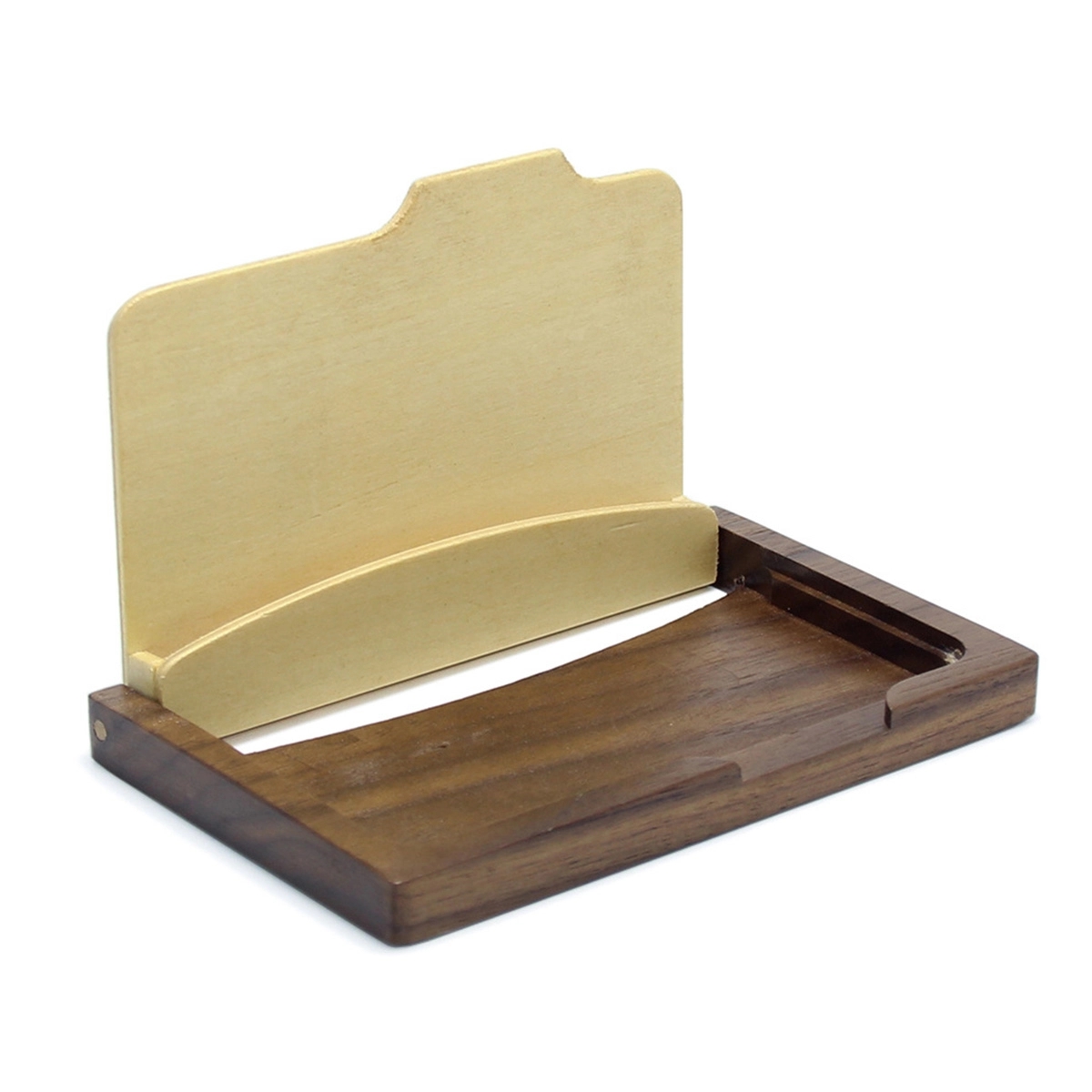 Custom Wooden Luxury Business Card Holder 7