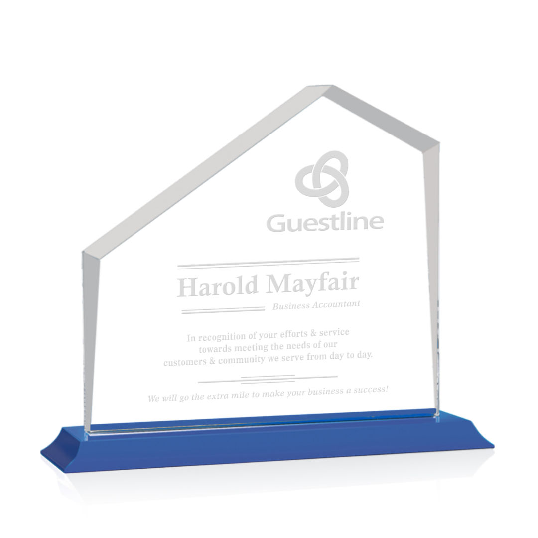 Fairmont Award on Bartlett Base - Blue 9