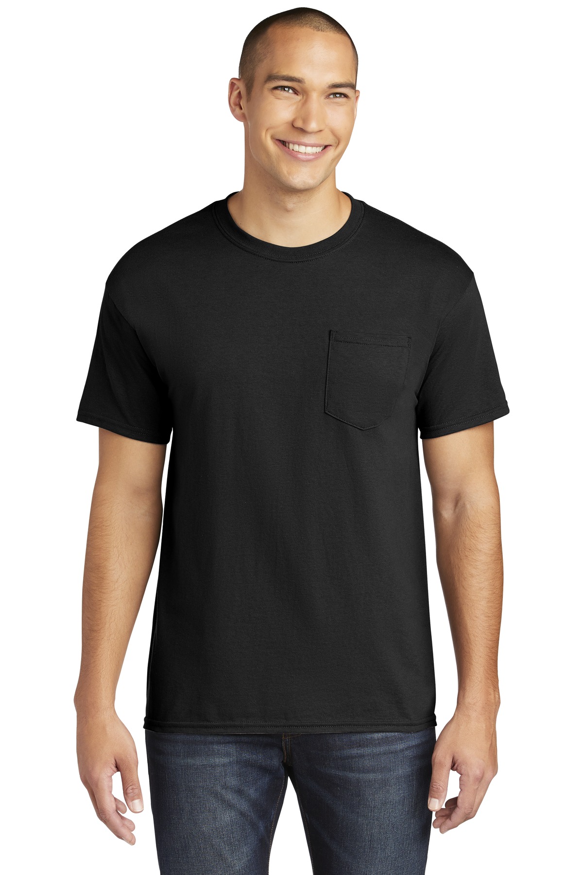 Gildan Heavy Cotton 100% Cotton Pocket T-Shirt. 5300 42