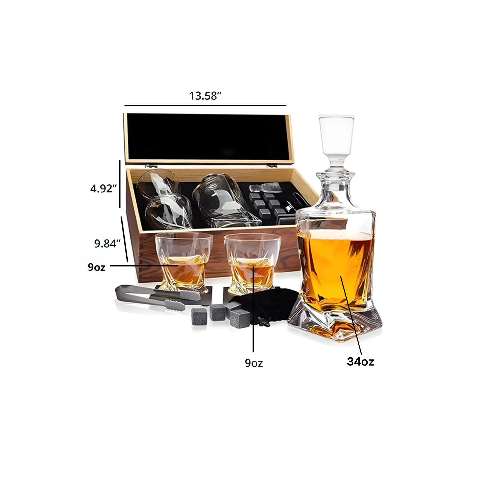 Luxury Crystal Whiskey Gift Collection 4