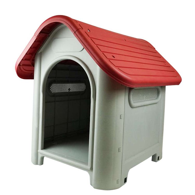 Pet Dog House Red 2