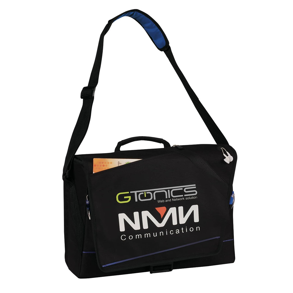 Subtle Trim Laptop Messenger Brief 2