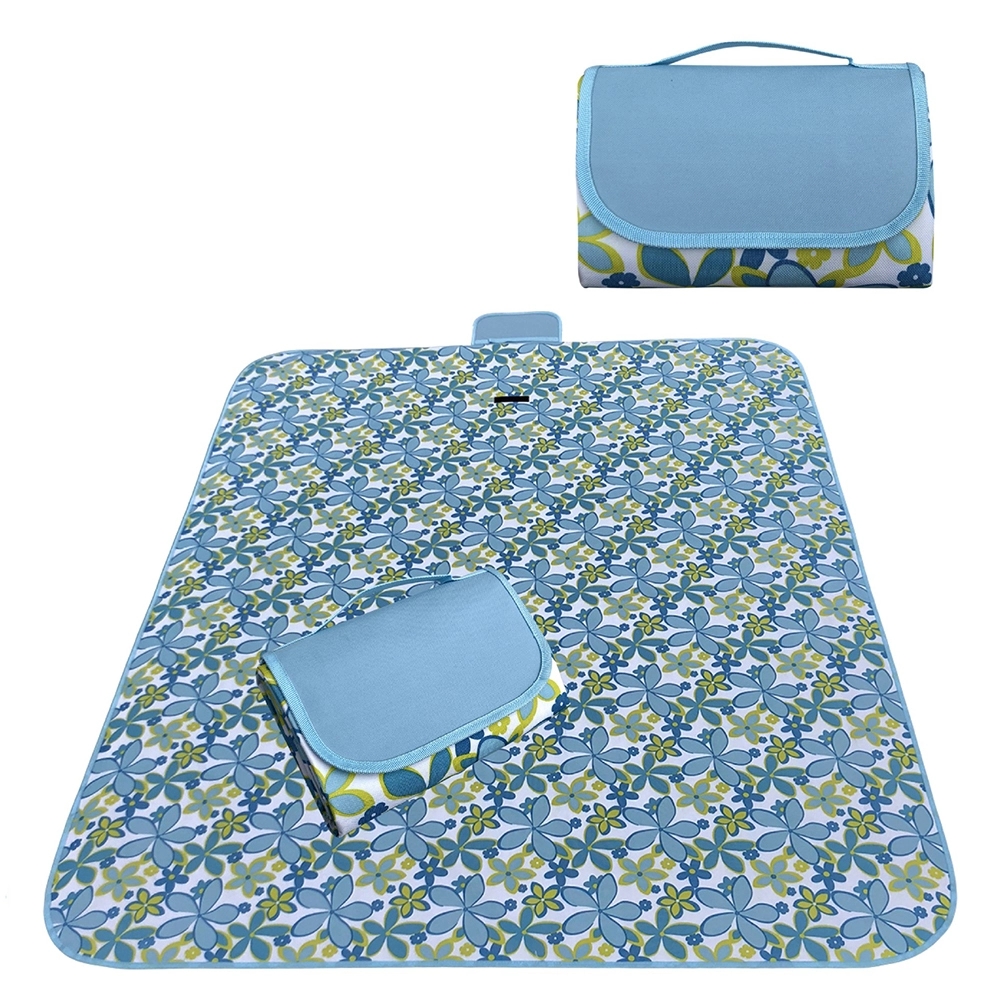 Outdoor Waterproof Backing Foldable Picnic Blanket- Large 8