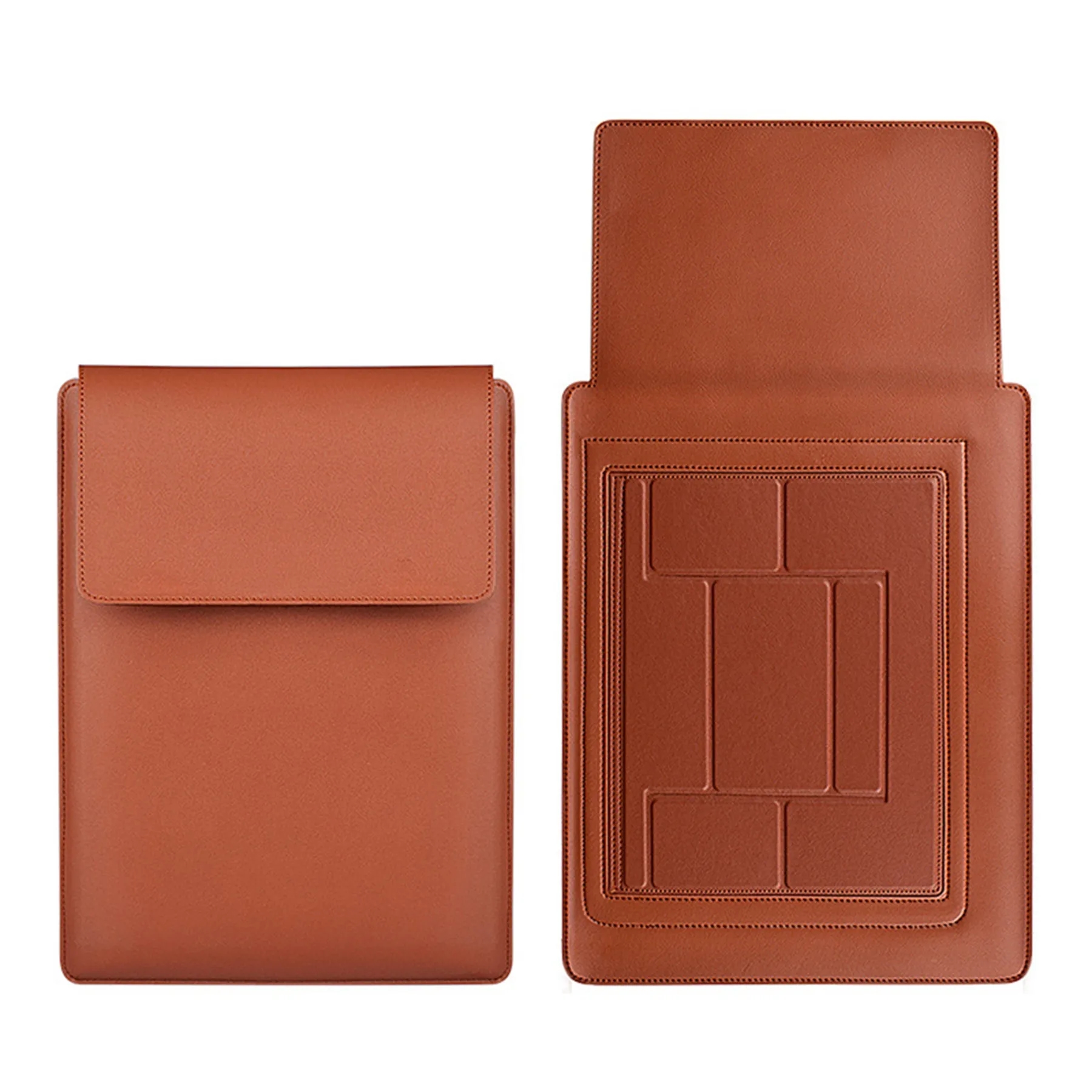 15" Multifunctional Laptop Sleeve Stand with Pouch Set 5