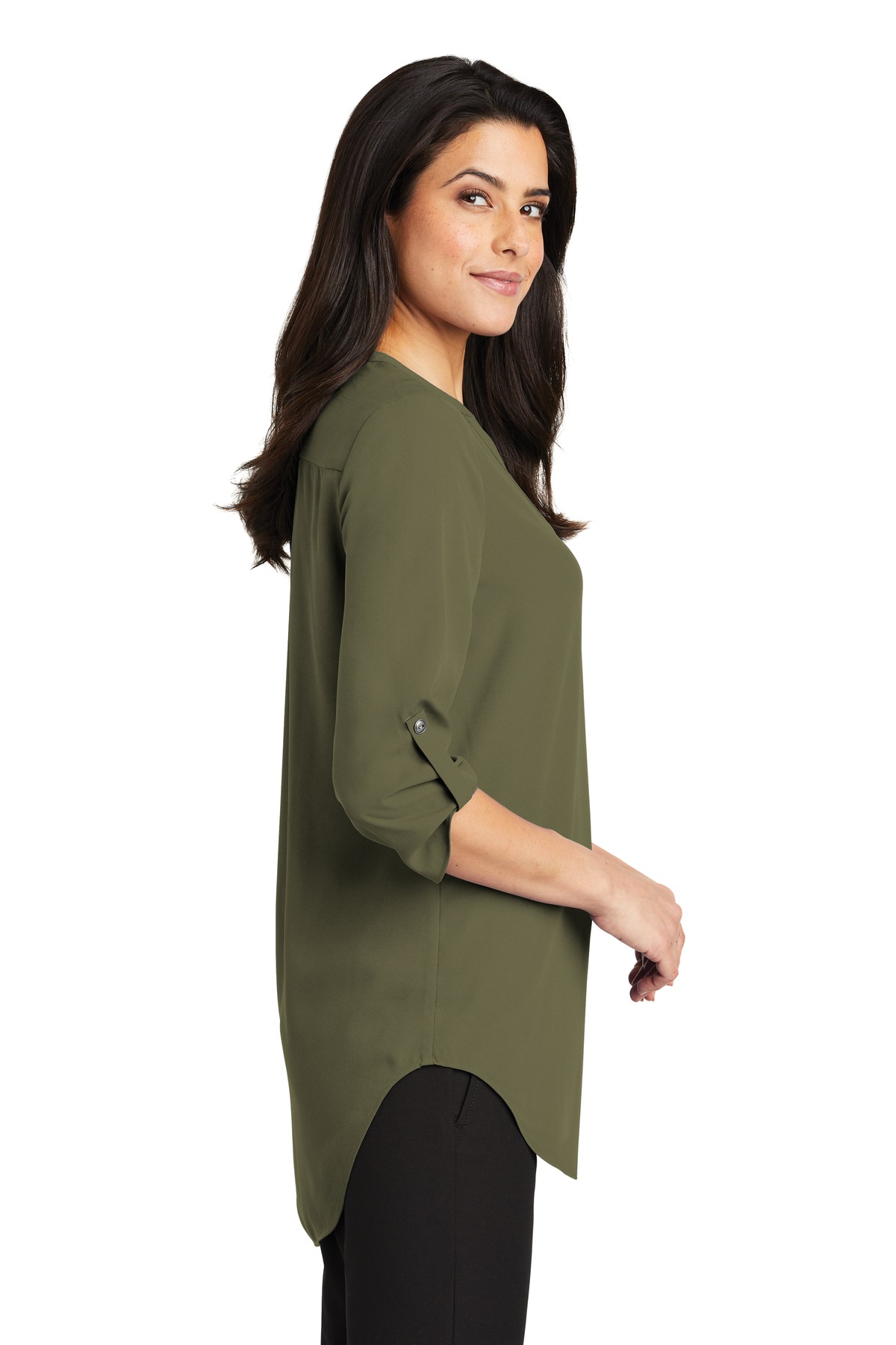 Port Authority Women's 3/4-Sleeve Tunic Blouse. LW701 38