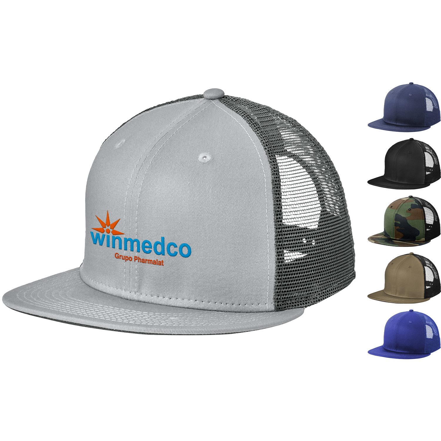 New Era® Standard Fit Snapback Trucker Cap 3