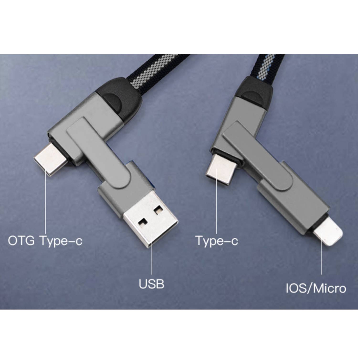 6-In-1 High QualityUsb Charging Cable 4