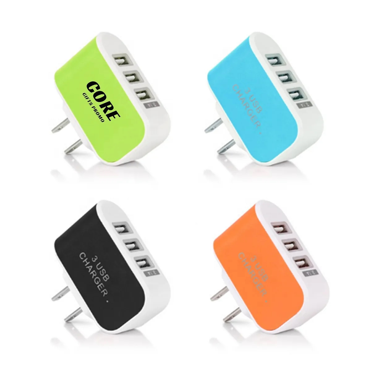 3 Port USB Wall Charger 3