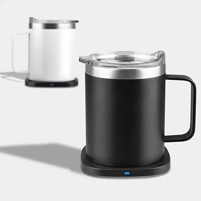 12Oz Mug With Wireless Warmer/Phone Charger 2