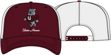 UA Essential Mid Boys' Trucker Hat 9