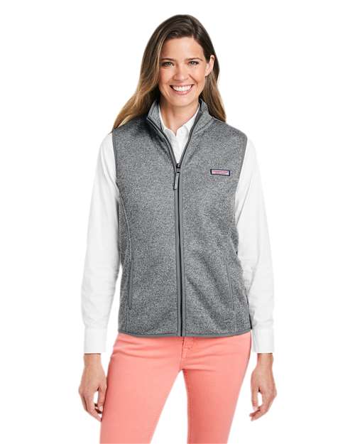 Women's Mountain Sweater Fleece Vest - O001411 12