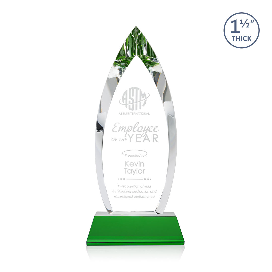 Fortier Award on Entwhistle Base - Green 1